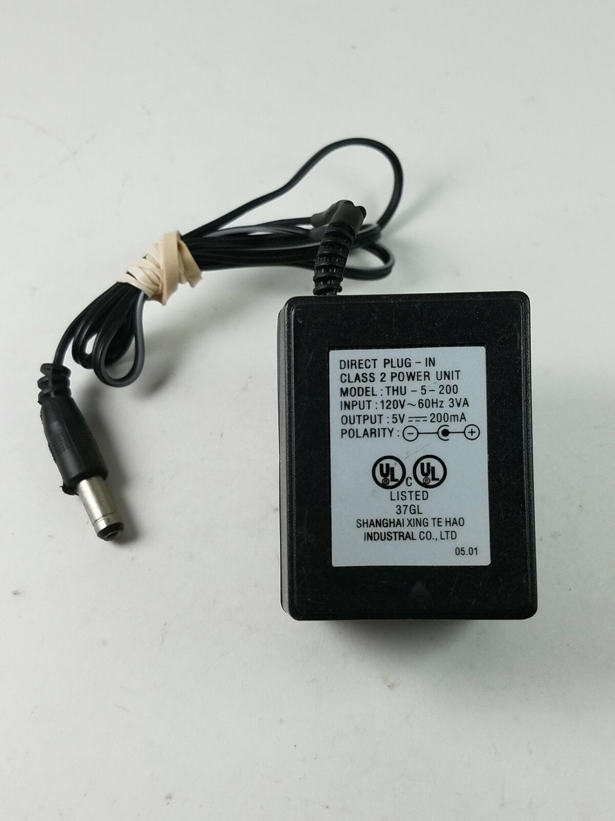 NEW Shanghai Xing THU-5-200 AC Adapter Power Supply Charger 5V 200mA NEW Shanghai Xing THU-5-200 AC Adapter Power Supply Charger 5V 200mA